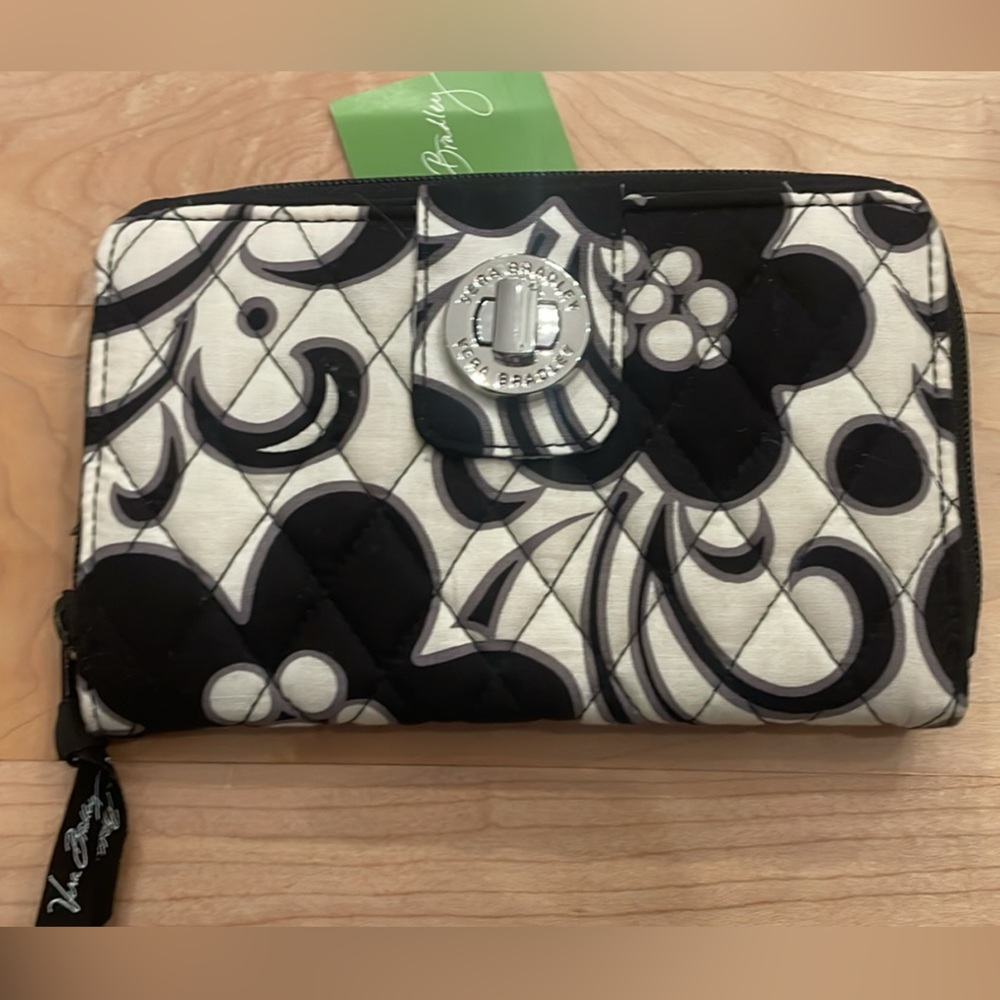 Vera Bradley Night & Day Turn Lock Wallet